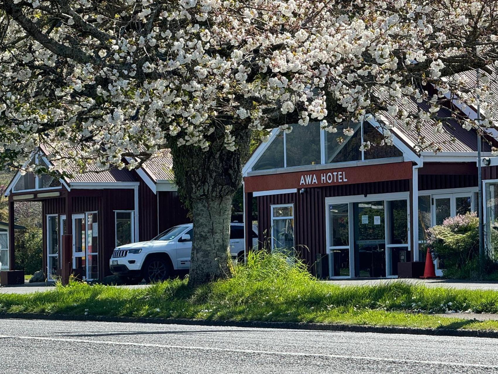 Awa Hotel Rotorua Bagian luar foto