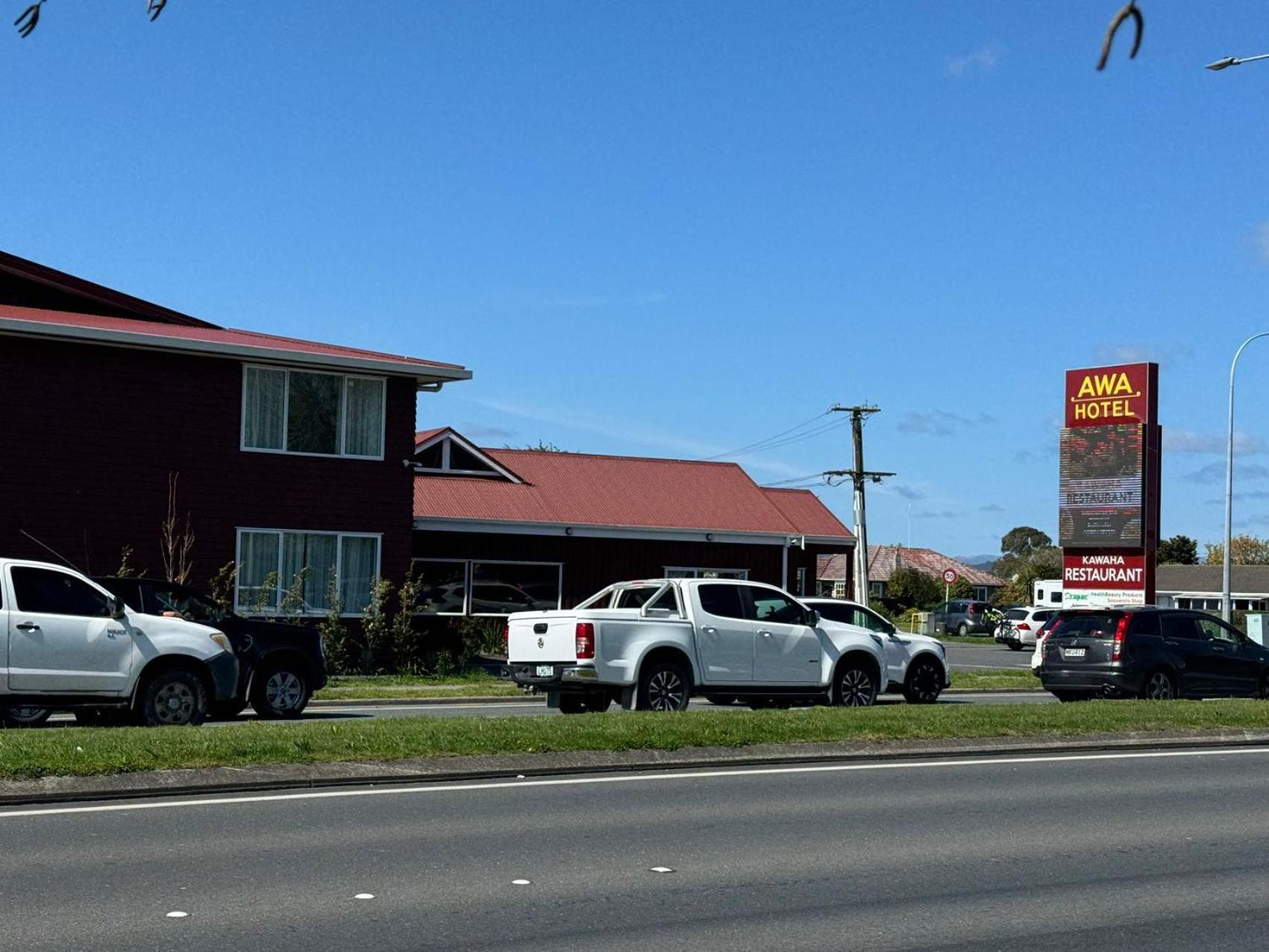 Awa Hotel Rotorua Bagian luar foto